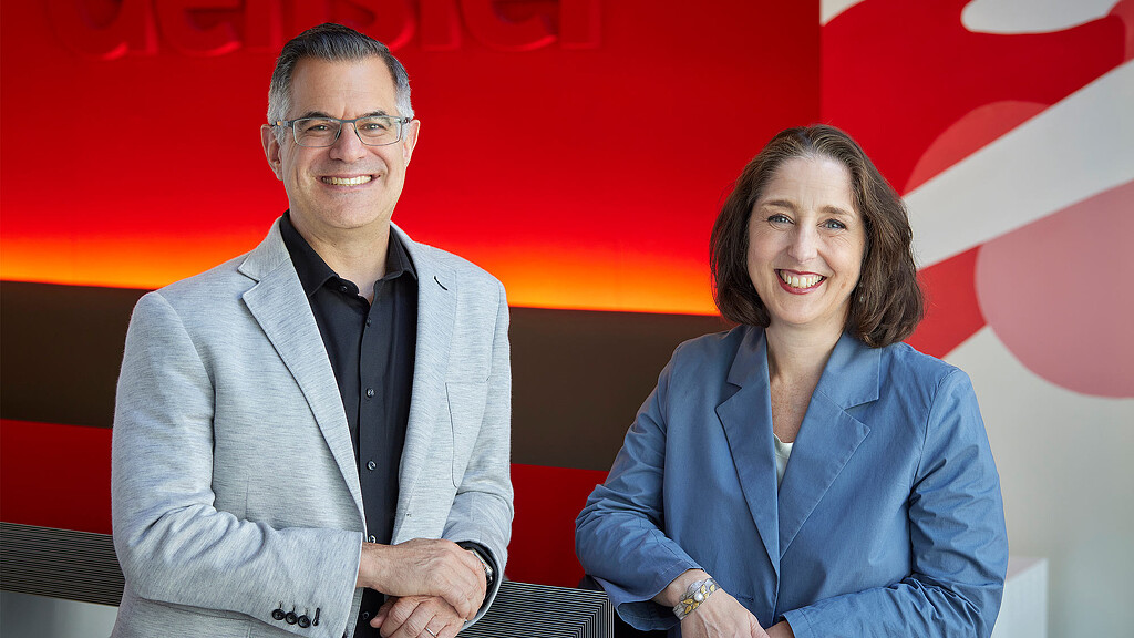 Gensler Co-CEOs Jordan Goldstein and Elizabeth Brink