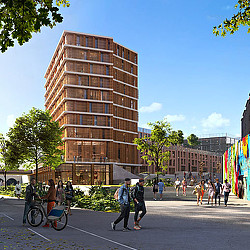 The Platform at Gratiot, Detroit rendering